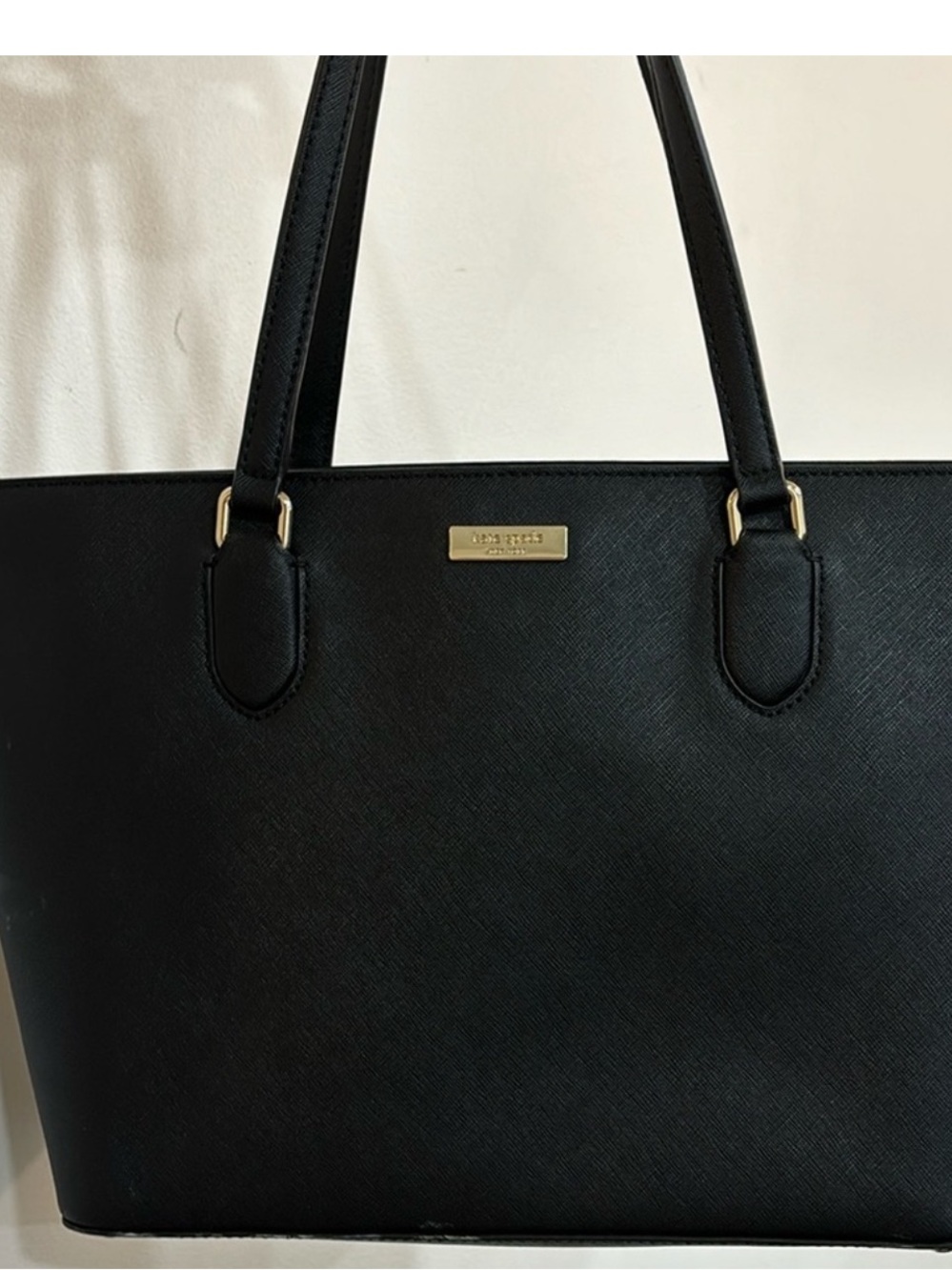 Kate spade large black tote